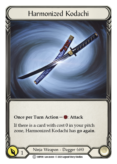 [091]【EN】Harmonized Kodachi【HP1】[C][Ninja][Weapon]