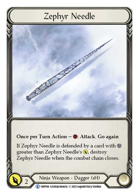 [094]【EN】Zephyr Needle【HP1】[R][Ninja][Weapon]