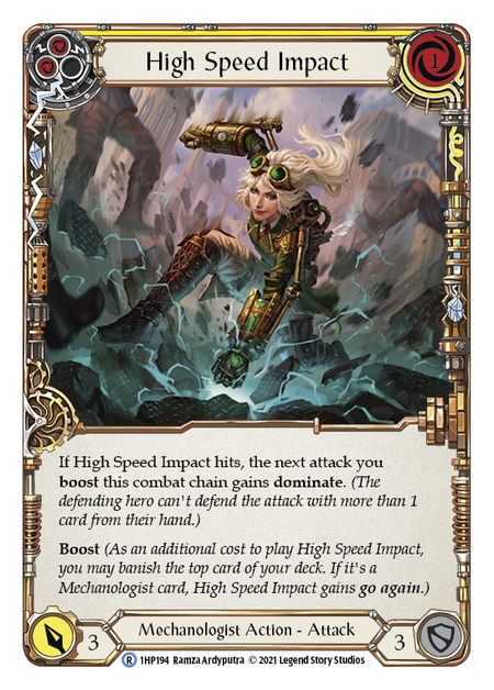 [194]【EN】High Speed Impact (黄)【HP1】[R][Mechanologist]