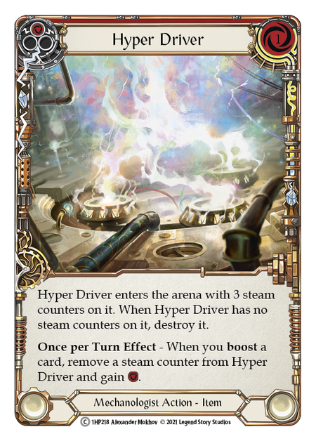 [218]【EN】Hyper Driver【HP1】[C][Mechanologist]