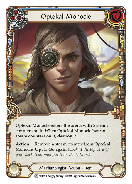 [219]【EN】Optekal Monocle【HP1】[C][Mechanologist]