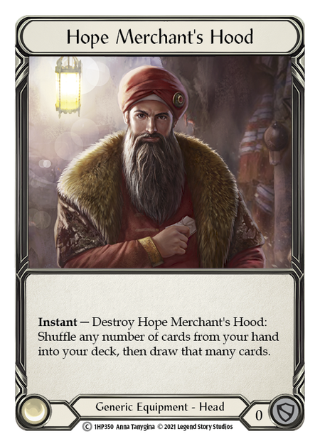 [350]【EN】Hope Merchant's Hood【HP1】[C][Generic][Equipment]