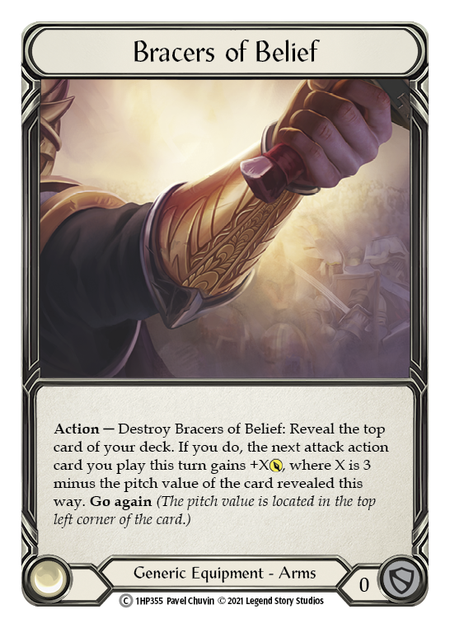 [355]【EN】Bracers of Belief【HP1】[C][Generic][Equipment]