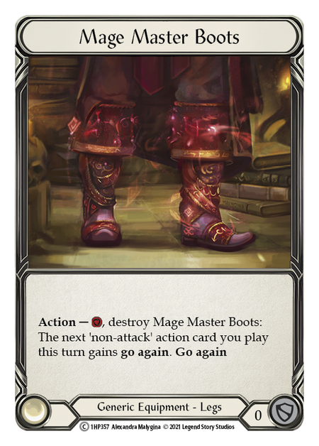 [357]【EN】Mage Master Boots【HP1】[C][Generic][Equipment]