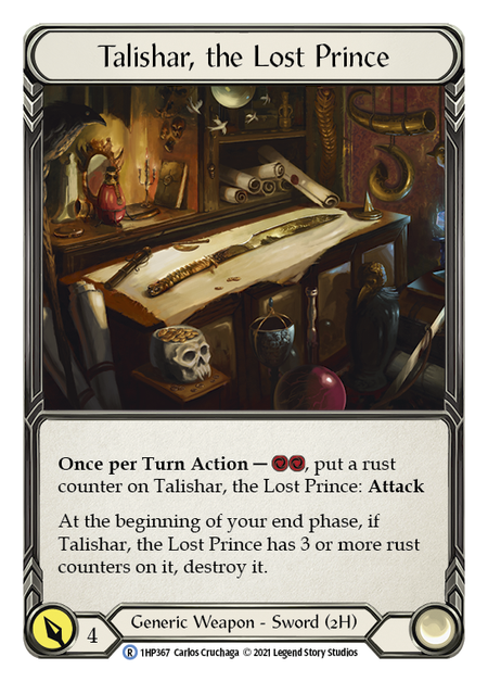 [367]【EN】Talishar, the Lost Prince【HP1】[R][Generic]