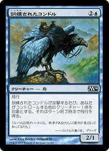 [076]【JP】【FOIL】訓練されたコンドル/Trained Condor【M14】[C][青]