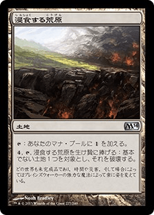 [227]【JP】【FOIL】浸食する荒原【M14】[U][土地]