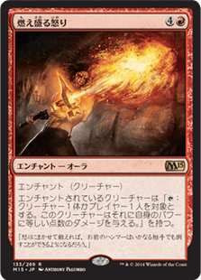 [133]【JP】燃え盛る怒り/Burning Anger【M15】[R][赤]