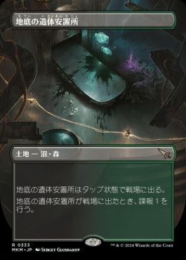 [333]【JP】■ボーダーレス■地底の遺体安置所/Underground Mortuary【MKM】[R][土地]