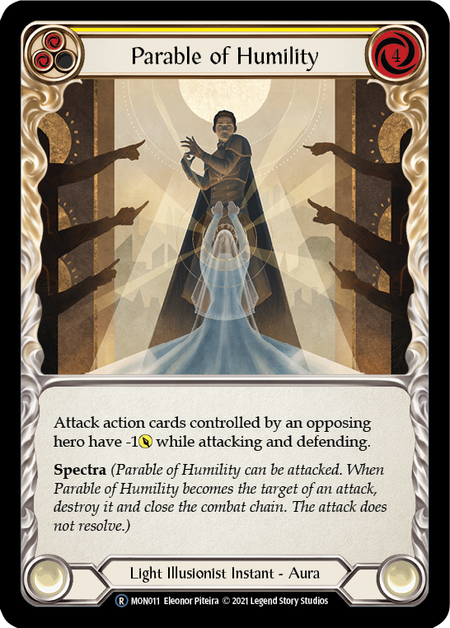 [011]【EN】Parable of Humility (黄)【MON-UL】[R][Light Illusionist]