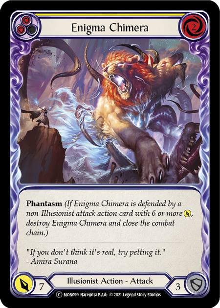 [099]【EN】Enigma Chimera (黄)【MON-UL】[C][Illusionist]