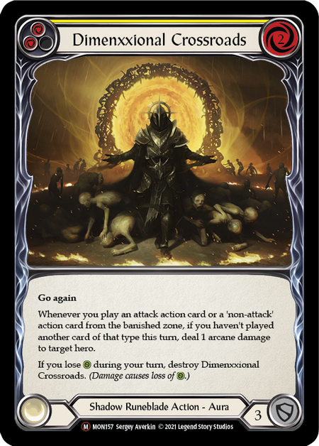 [157]【EN】Dimenxxional Crossroads【MON-UL】[M][Shadow Runeblade]