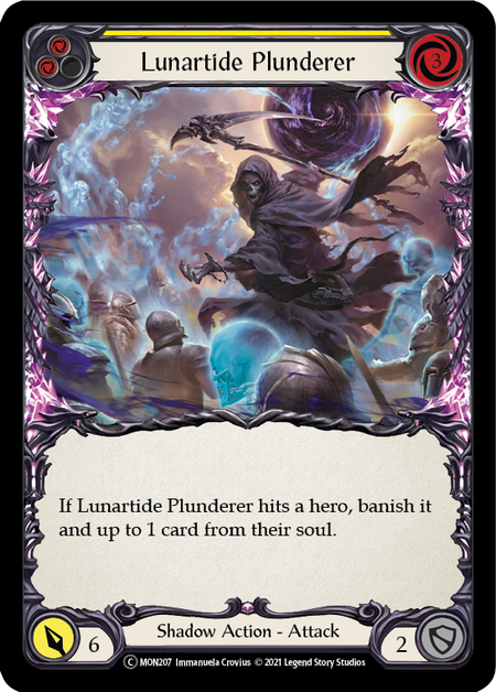 [207]【EN】【Rainbow Foil】Lunartide Plunderer (黄)【MON-UL】[C][Shadow]