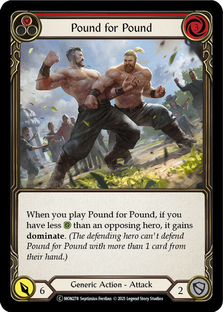 [278]【EN】Pound for Pound (赤)【MON-UL】[C][Generic]