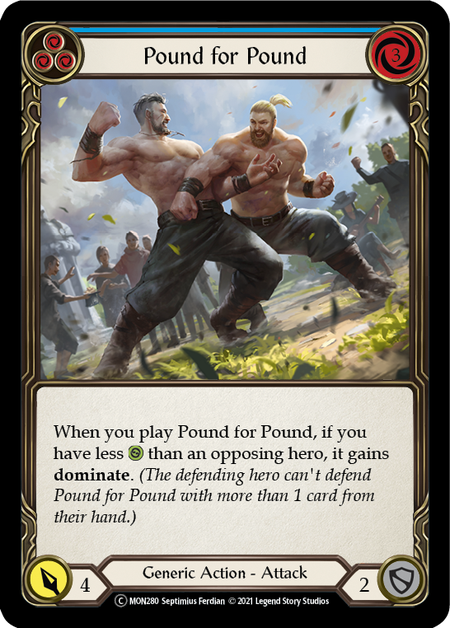 [280]【EN】Pound for Pound (青)【MON-UL】[C][Generic]