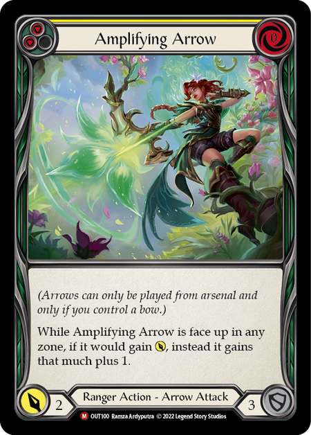 [100]【EN】【Rainbow Foil】Amplifying Arrow【OUT】[M][Ranger]