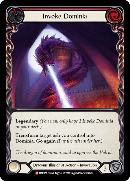 [008]【EN】Invoke Dominia【UPR】[M][Draconic/Illusionist]