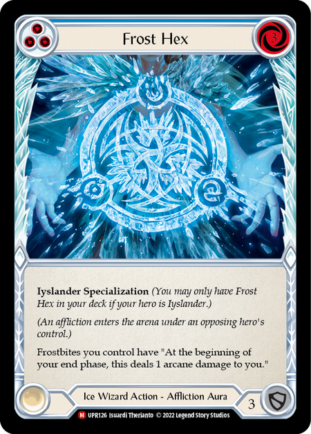 [126]【EN】【Rainbow Foil】Frost Hex【UPR】[M][Ice/Wizard]