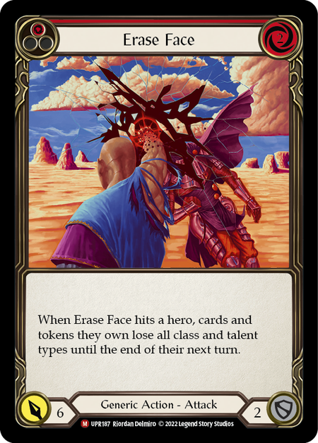 [187]【EN】【Rainbow Foil】Erase Face【UPR】[M][Generic]