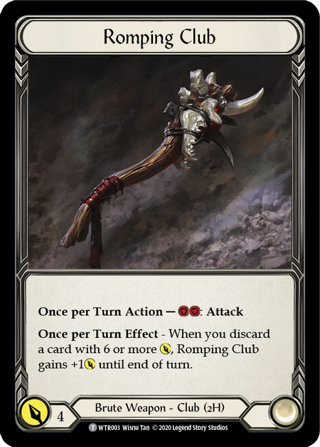 [003]【EN】Romping Club【WTR-UL】[T][Brute][Weapon]