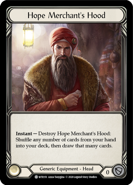 [151]【EN】Hope Merchant's Hood【WTR-UL】[C][Generic][Equipment]