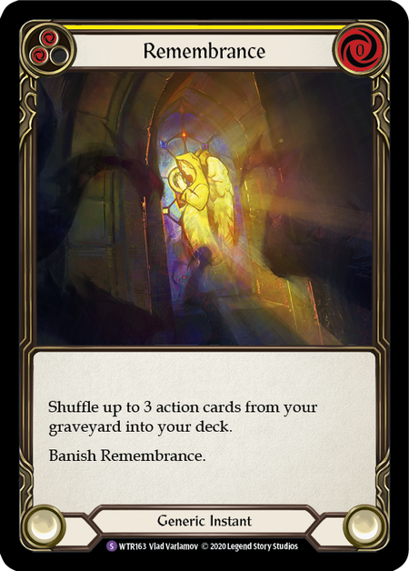 [163]【EN】【Rainbow Foil】Remembrance【WTR-UL】[S][Generic]