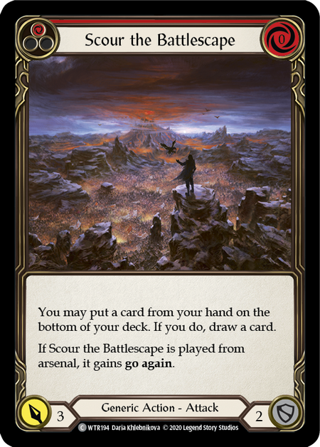 [194]【EN】Scour the Battlescape (赤)【WTR-UL】[C][Generic]