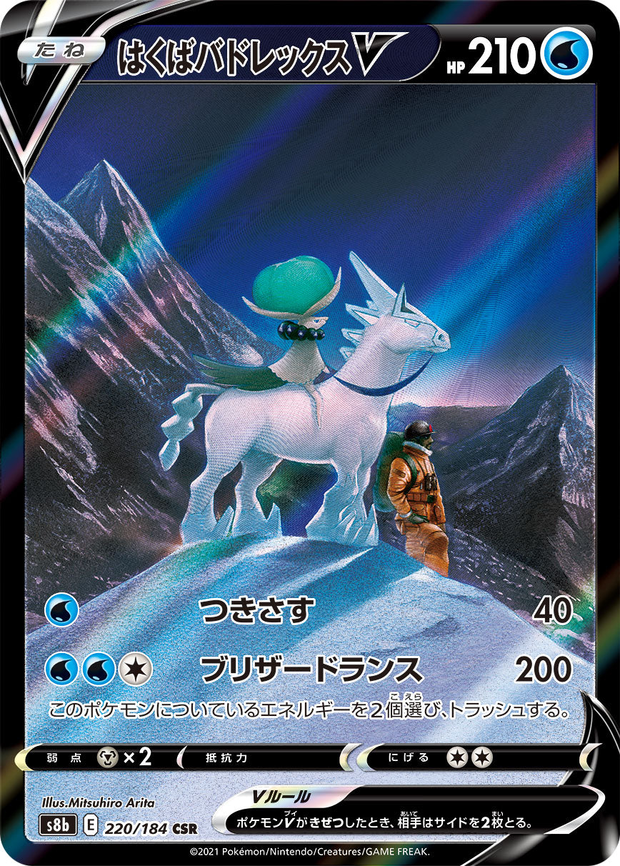 【s8b】[220/184]はくばバドレックスＶ[CSR][水]